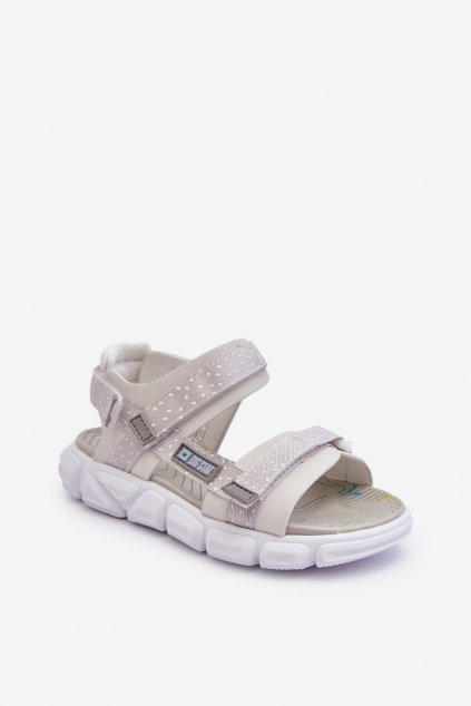 Detské sandále  biele kód obuvi LL374201 BIAŁY