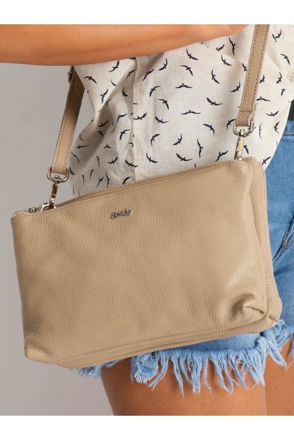 Crossbody kabelka béžová kód 13- TemU - 1- CE-TR-TM-017