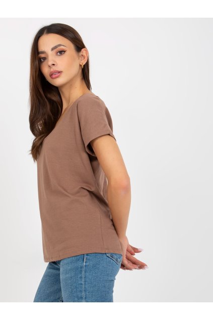 Dámske jednofarebné farba hnedá kód B-014.59 (Farba Hnedá, Veľkosť L)