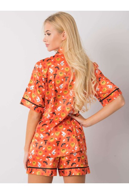 Dámske Komplet farba Pomarančová kód BR-KMPL-7048 (Farba Pomarančová, Veľkosť XL)