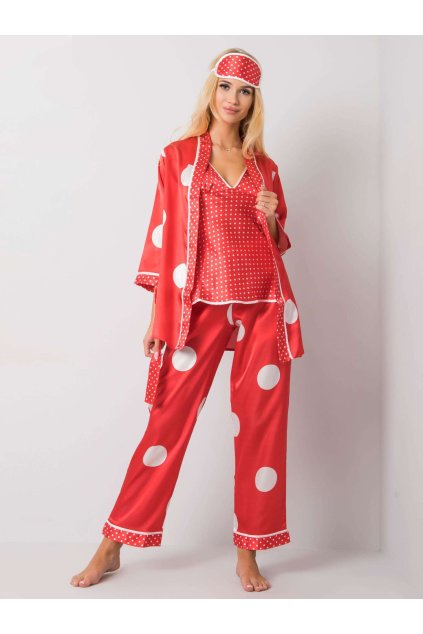 Dámske Komplet farba Červená kód BR-KMPL-8526 (Farba Červená, Veľkosť M)