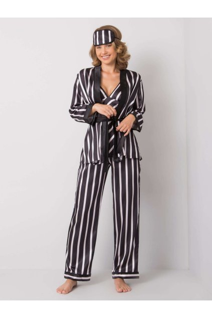 Dámske Komplet farba Čierno-biela kód BR-KMPL-8544 (Farba Čierno-biela, Veľkosť S)