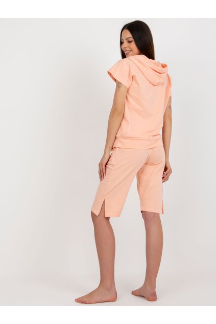 Dámske Pyžamo farba Broskyňová kód BR-PI-9186 (Farba Broskyňová, Veľkosť XL)