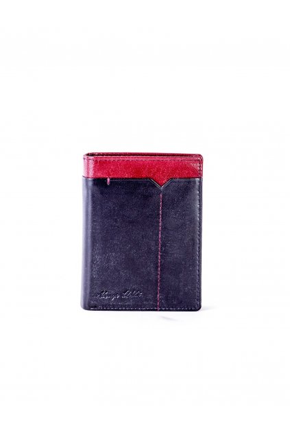 Pánska čierno-červená peňaženka CE-PR-326-FS.74