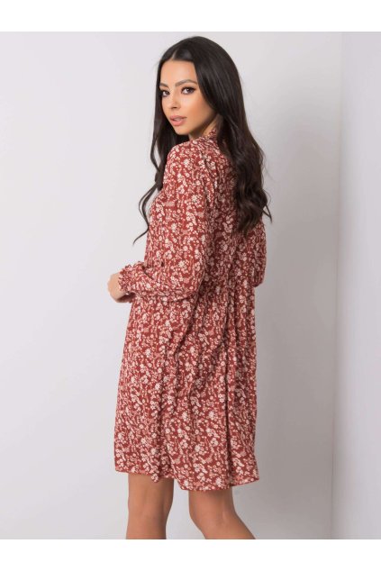 Dámske tmavo-pomarančove s podtlačeným vzorom kód produktu 15- TemU - 1-D50016F30263A (Farba Tmavo-pomarančová, Veľkosť L)