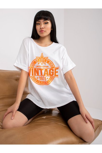 Dámske s aplikáciou farba pomarančová kód DHJ-TS-6860.26X