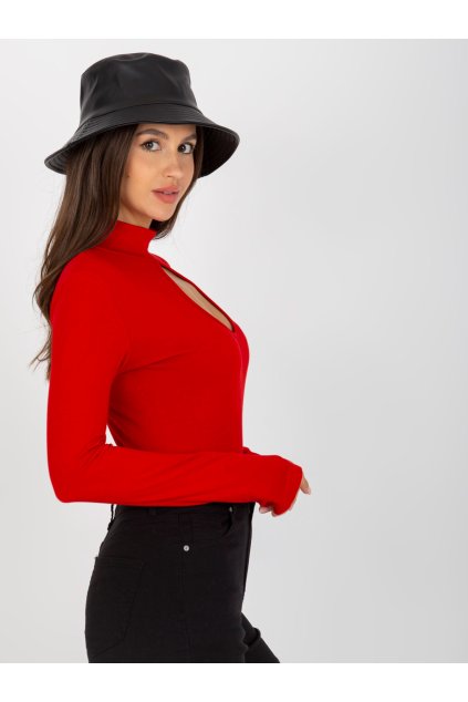 Dámska blúzka s golfom červená EM-BZ-688.38P