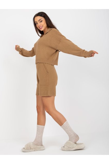 Dámske Komplet farba Hnedá camel kód EM-KMPL-20375.23