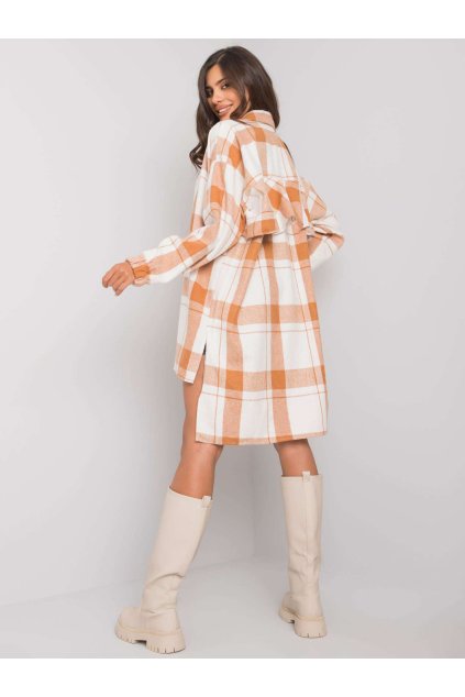 Dámske Košeľa farba Hnedá camel kód EM-KS-180-1.12X