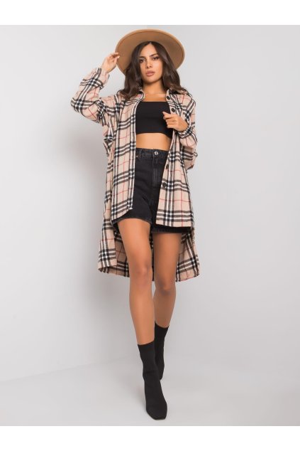 Dámske Košeľa farba Béžová kód EM-KS-180-2.97