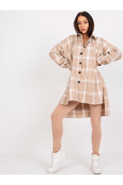 Dámske Košeľa farba Béžová kód EM-KS-180-3.93P