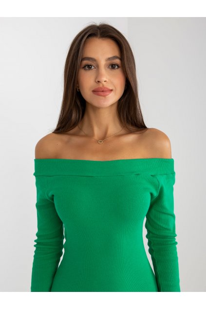 Dámske zelene šaty basic kód produktu 15- TemU - 1-EM-SK-674.26P