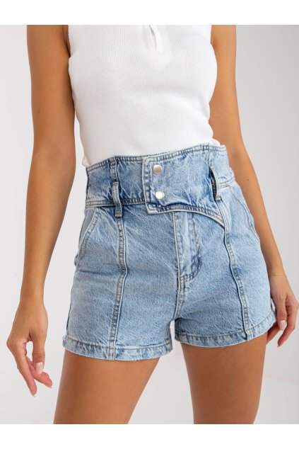 Dámske Šortky farba Svetlo-modrá kód EM-SN-1J706.93
