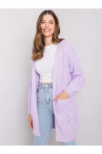 Dámsky sveter farba Svetlo-fialová kód EM-SW-G995.26P