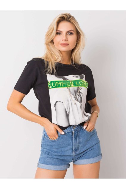 Dámske s aplikáciou farba čierna kód HB-TS-3030.26P