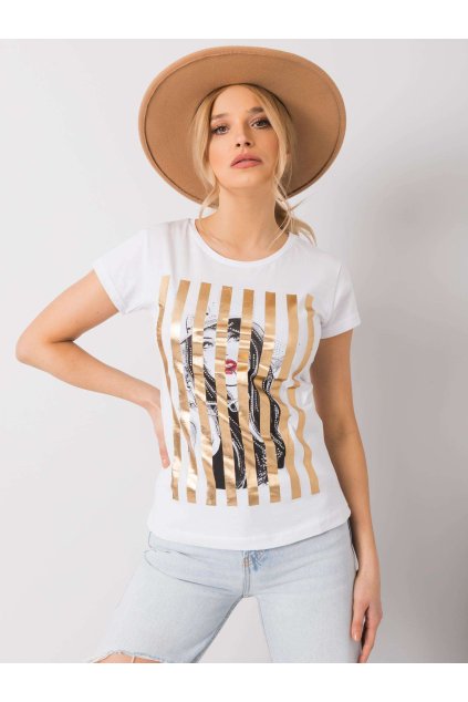 Dámske s aplikáciou farba biela kód HB-TS-3036.12P