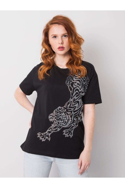 Dámske s aplikáciou farba čierna kód HB-TS-3044.53P