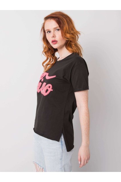 Dámske s aplikáciou farba čierna kód HB-TS-3050.61P