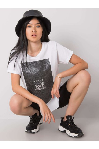 Dámske s aplikáciou farba biela kód HB-TS-3068.60