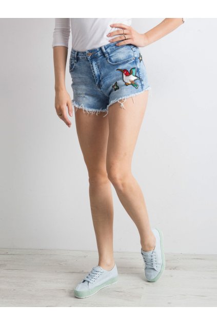 Dámske Šortky farba Modrá kód JMP-SN-4D551.65