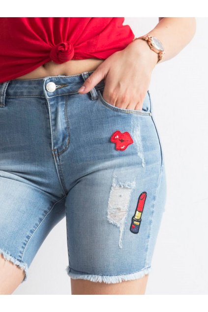 Dámske Šortky farba Modrá kód JMP-SN-Q497.93