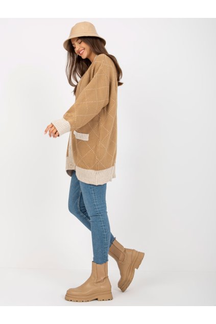 Dámske Dámske farba Hnedá camel kód LC-SW-0258.03P