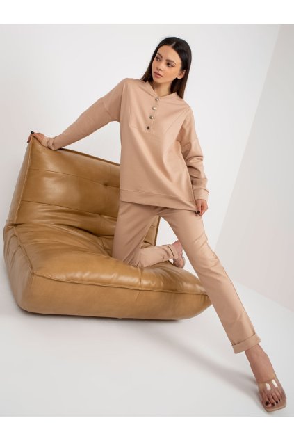 Dámske Komplet farba Hnedá camel kód LK-KMPL-509291.57