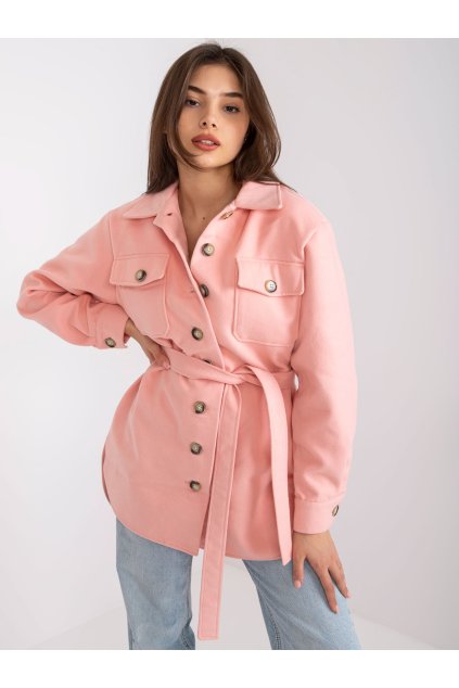 Dámske Košeľa farba Svetlo-ružová kód LK-KS-508481.88