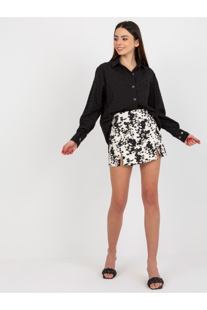 Dámske Košeľa farba Čierna kód LK-KS-508925.23P