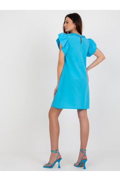 Dámske modre šaty letne kód produktu LK-SK-506795.71