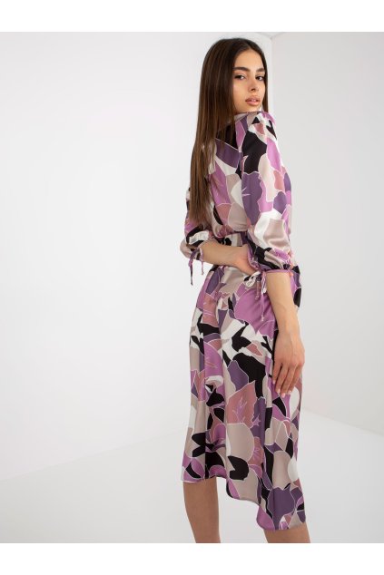 Dámske fialove šaty elegantné kód produktu LK-SK-509018-4.87