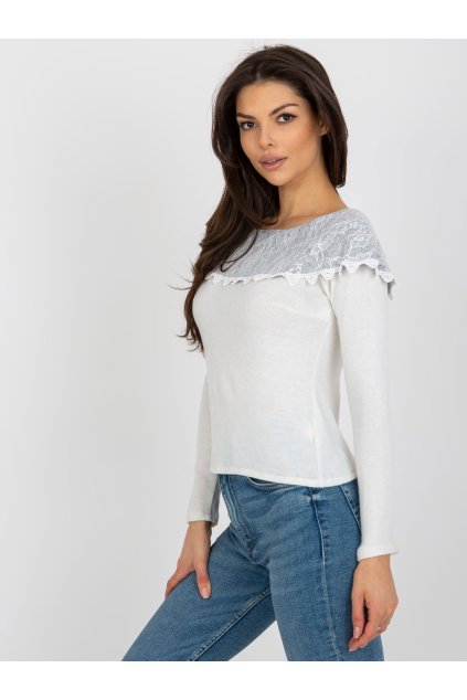 Dámsky sveter farba Svetlo-béžová kód LK-SW-506559-1.41P