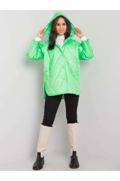 Dámska Bunda farba Krikľavo-zelená kód MR-KR-8007.84