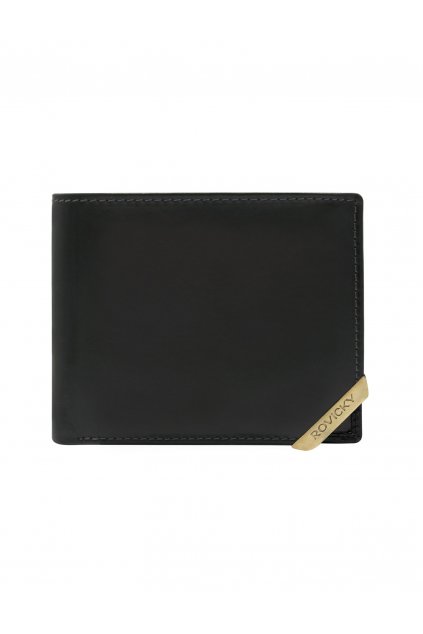 Pánska čierna peňaženka N993-RVTM-GL