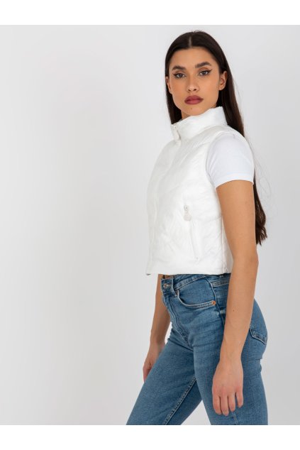 Okrová dámska nylonová vesta Z-desing NM-KZ-H-908.39P