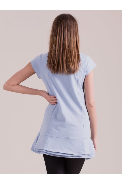 Dámske svetlo-modre na bežný deň kód produktu 15- TemU - 1-PL-SK-1620.08