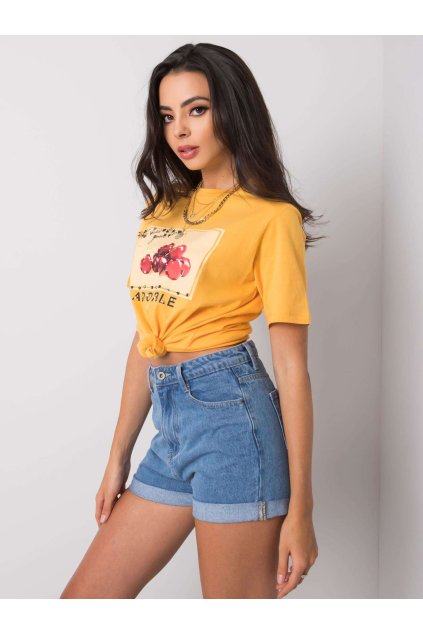 Dámske s aplikáciou farba svetlo-pomarančová kód PM-TS-SS21TX38.93P