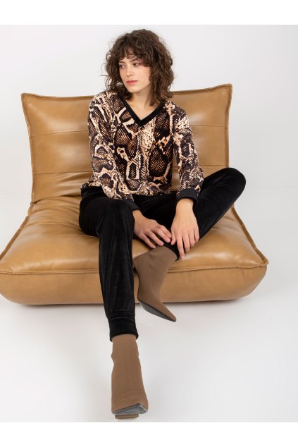 Dámske Komplet farba Čierno-béžová kód RP-KMPL-8190-4.18P