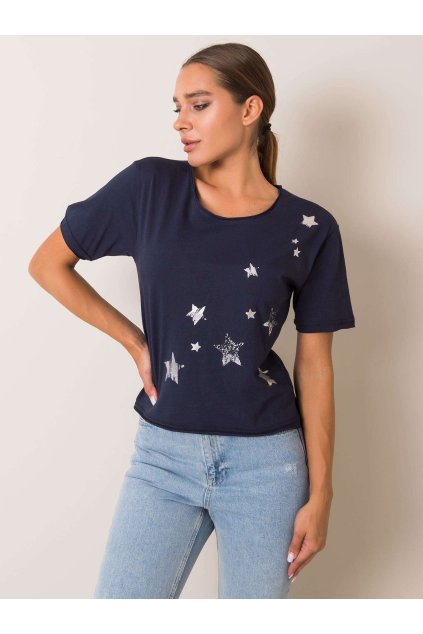 Dámske s podtlačou farba granatovo-modrá kód 131-TS-AMZ1010.34P (Farba Granatovo-modrá, Veľkosť M)