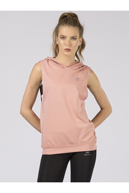 Dámska mikina kód 298-BZ-TL-97106.32 (Farba Tmavo-ružová, Veľkosť M)