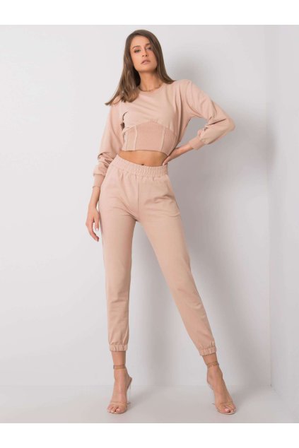 Dámske Komplet farba Béžová kód 356-KMPL-1203.84 (Farba Béžová, Veľkosť S)