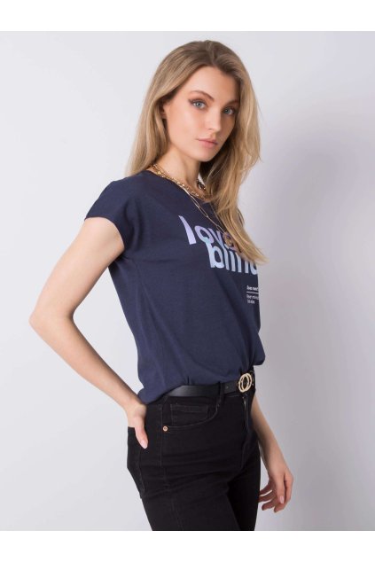 Dámske s podtlačou farba granatovo-modrá kód D1552Z02042A (Farba Granatovo-modrá, Veľkosť L)