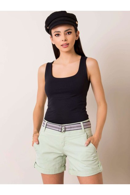 Dámske Šortky farba Pistáciová kód D60015W62080K (Farba Pistáciová, Veľkosť L)