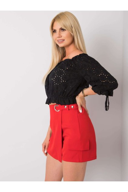 Dámske Šortky farba Svetlo-ružová kód DHJ-SN-9858.09P