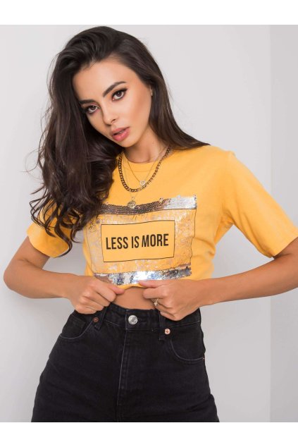 Dámske s aplikáciou farba svetlo-pomarančová kód PM-TS-SS21TX20.85P