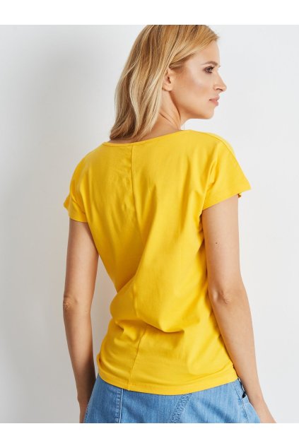 Dámske jednofarebné farba tmavo-žltá kód RV-BZ-4622.17