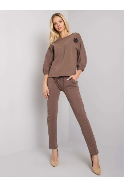 Dámske Komplet farba Hnedá kód RV-KMPL-7363.25P