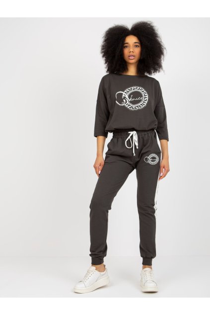 Dámske Komplet farba Tmavá-khaki kód RV-KMPL-7719.37