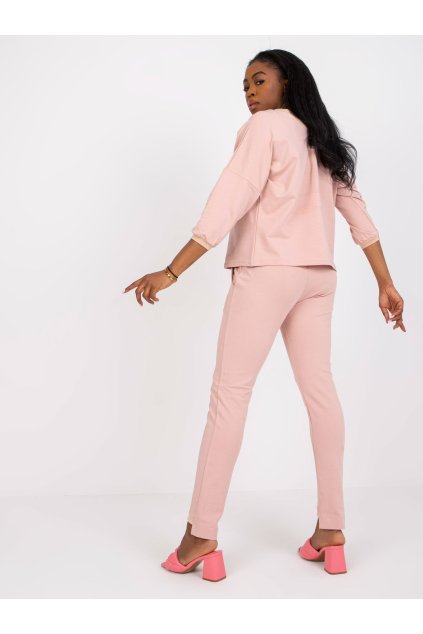 Dámske Komplet farba Svetlo-ružová kód RV-KMPL-7734.10P