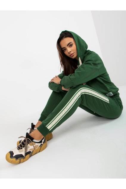 Dámske Komplet farba Tmavo-zelená kód RV-KMPL-8297.52P